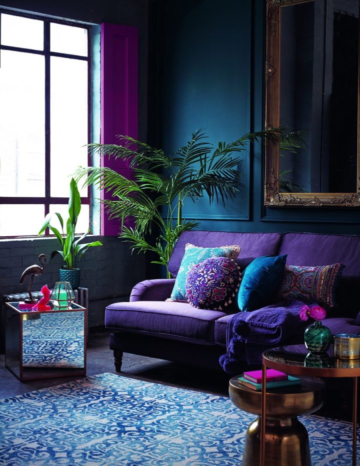 70+ Hottest Colorful Living Room Decorating Ideas 58 bold 1 70+ Hottest Colorful Living Room Decorating Ideas - 58