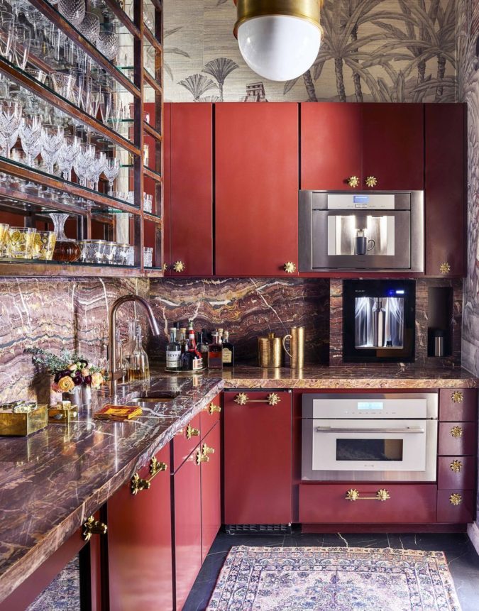 Built in items 100+ Smartest Storage Ideas for Small Kitchens - 102
