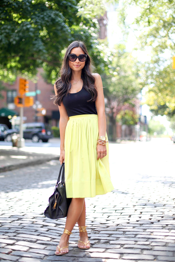 Camisole and a skirt. 3 140 First-Date Outfit Ideas That Make You Special - 21