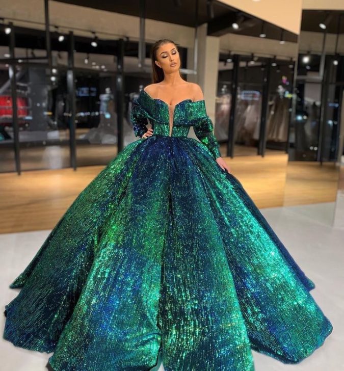 Cinderella gown . 120 Splendid Women's Outfits for Evening Weddings - 91