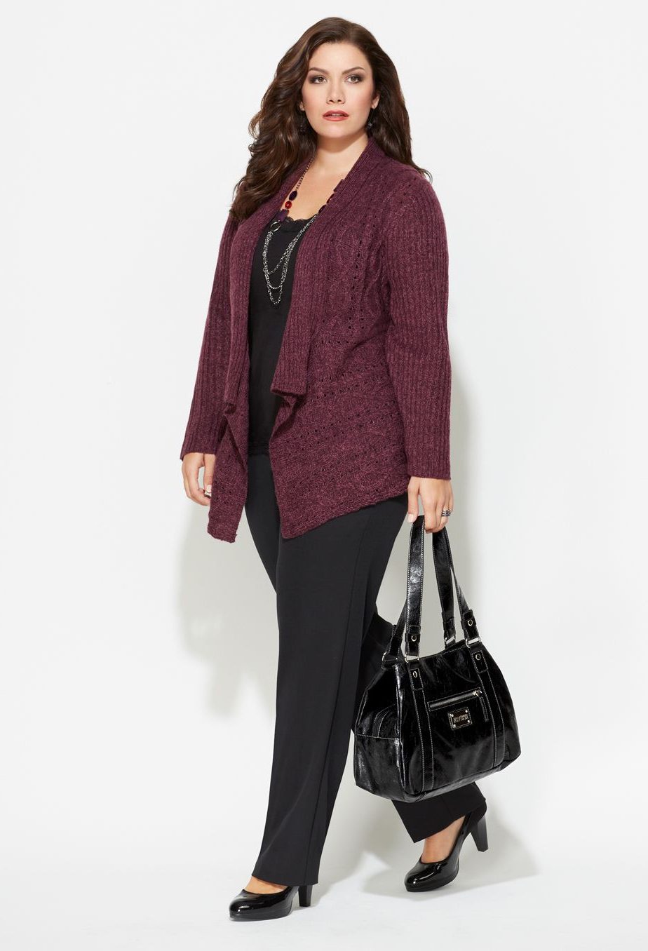 Classic-business-wear...-e1601672563201 115+ Elegant Work Outfit Ideas for Plus Size Ladies