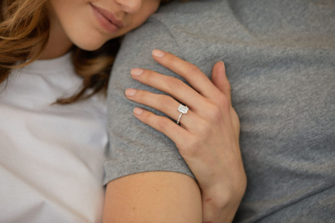 Cushion Cut Diamonds vs. Radiant Cut Diamonds 2 Clean Origin Classic Ring Cushion Cut Diamonds vs. Radiant Cut Diamonds - 2