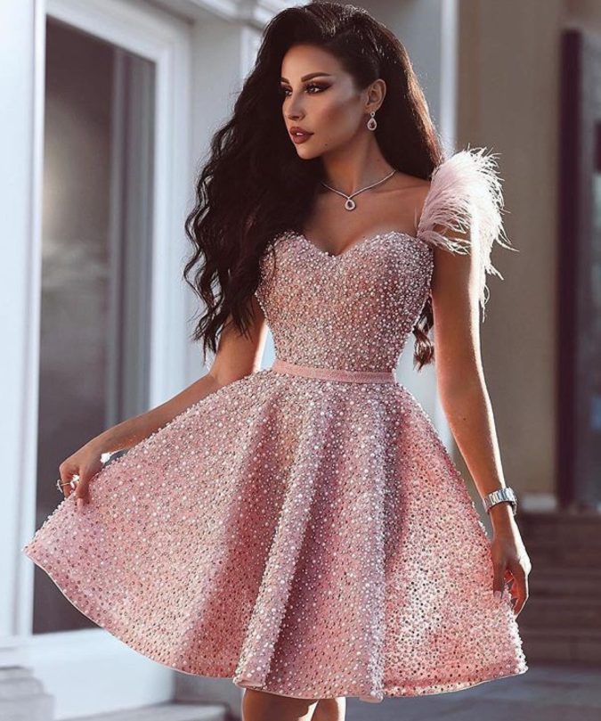 Cocktail dress 1 120 Splendid Women's Outfits for Evening Weddings - 55