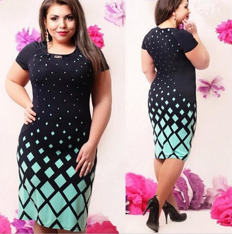 Decent dress. 5 115+ Elegant Work Outfit Ideas for Plus Size Ladies - 7