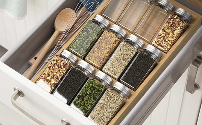 Divide-kitchen-tools.-1-675x418 100+ Smartest Storage Ideas for Small Kitchens in 2022