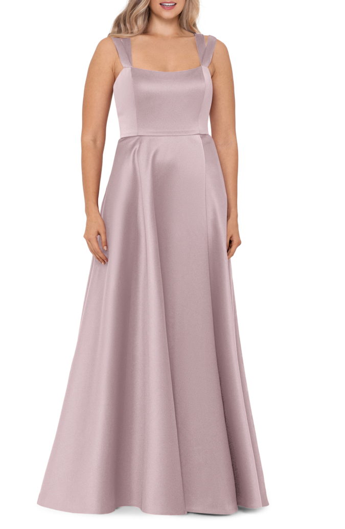 Double strap gown. 1 120 Splendid Women's Outfits for Evening Weddings - 27