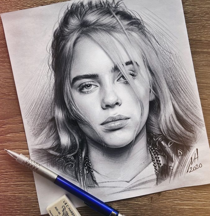 25 Beautiful and Realisitc Face Drawings from around the world