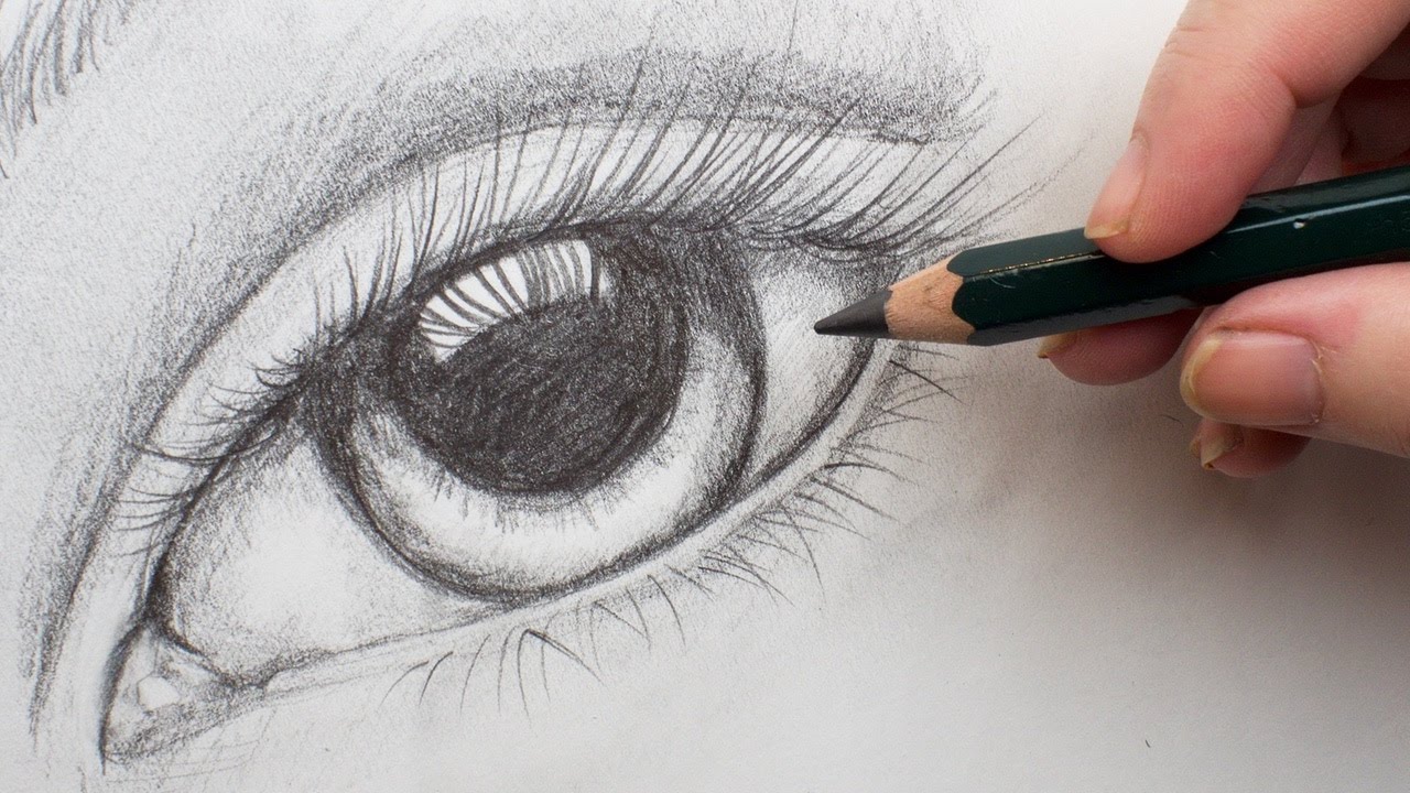 Drawing-the-eye-3 7 Tips to Draw Stunning Eyes