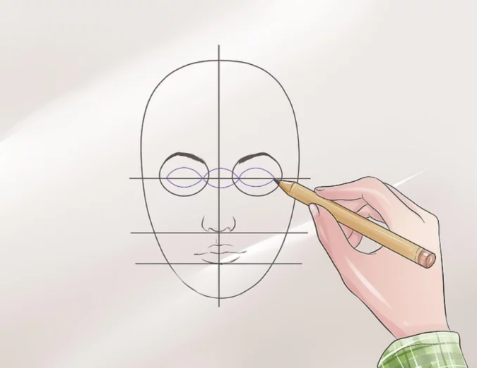 Drawing the eye. 2 How to Draw a Realistic Face Step By Step - 13