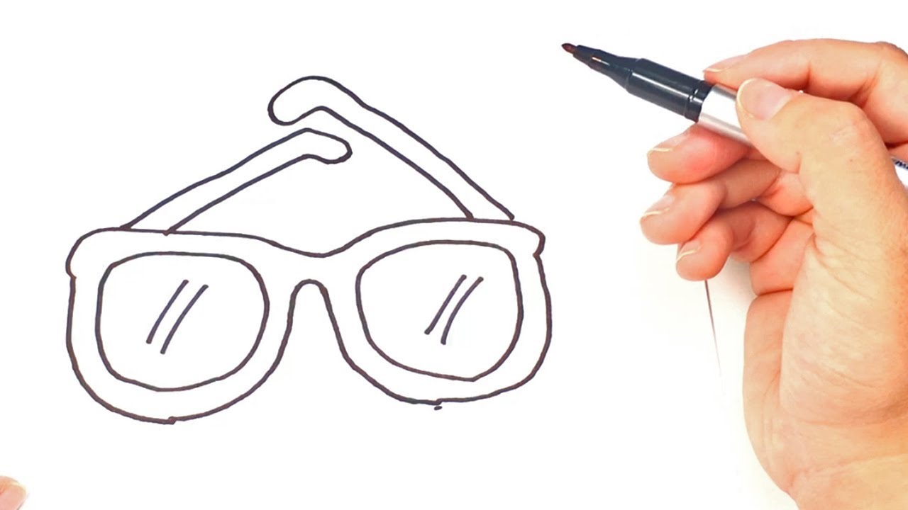 Eye glasses 1 Top 10 Easiest Things to Draw - 5