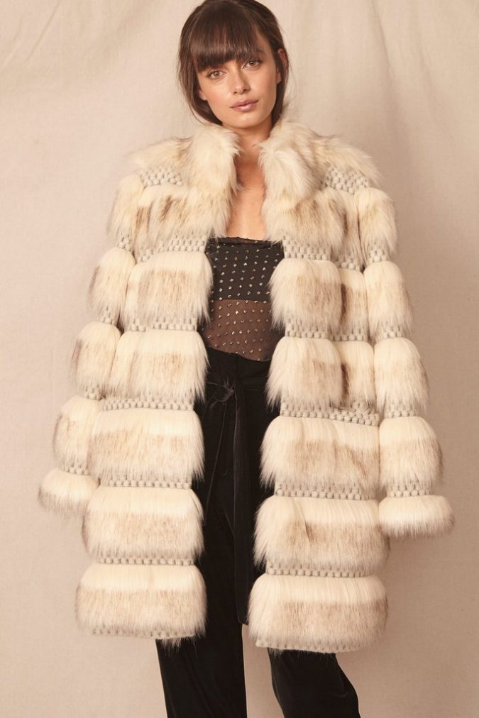 Faux Fur Coat. 3 140+ Lovely Women's Outfit Ideas for Winter - 50