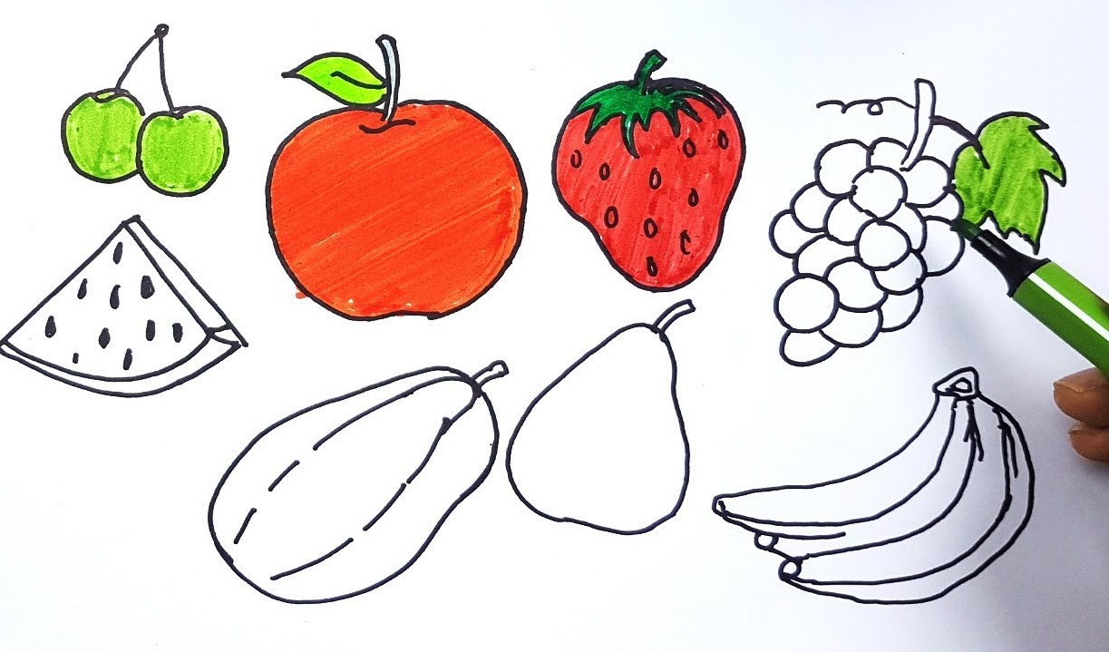 Fruits Top 10 Coolest Unique Drawing Ideas for Teens - 15