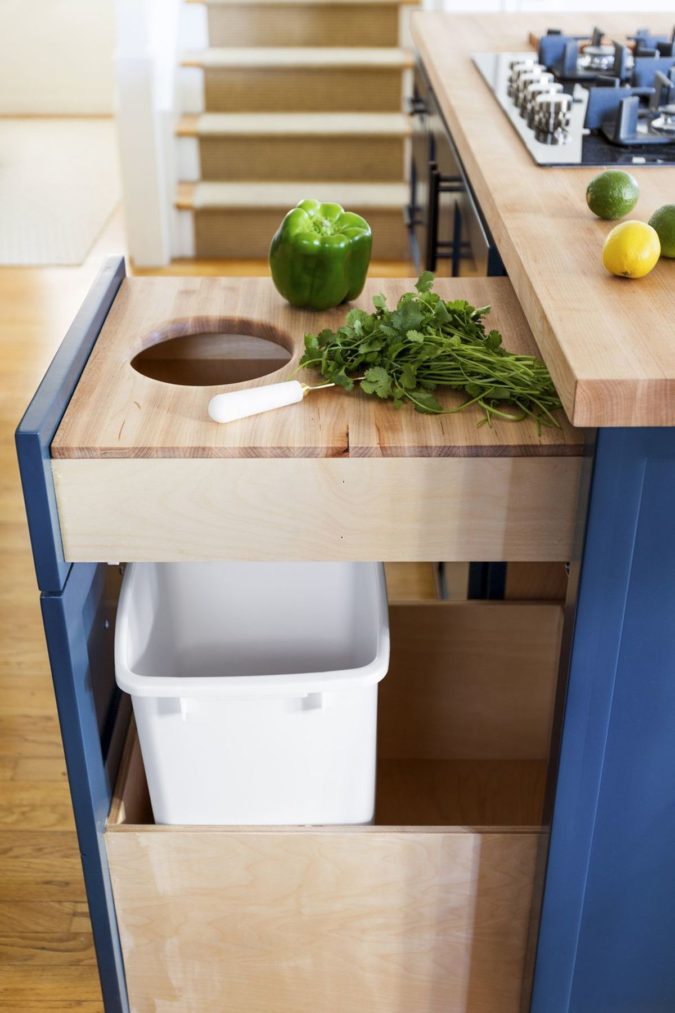 Installation of side out prep station. 100+ Smartest Storage Ideas for Small Kitchens - 1