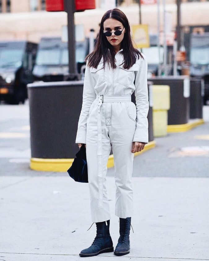 140+ Lovely Women's Outfit Ideas for Winter 33 Jumpsuit 1 140+ Lovely Women's Outfit Ideas for Winter - 33