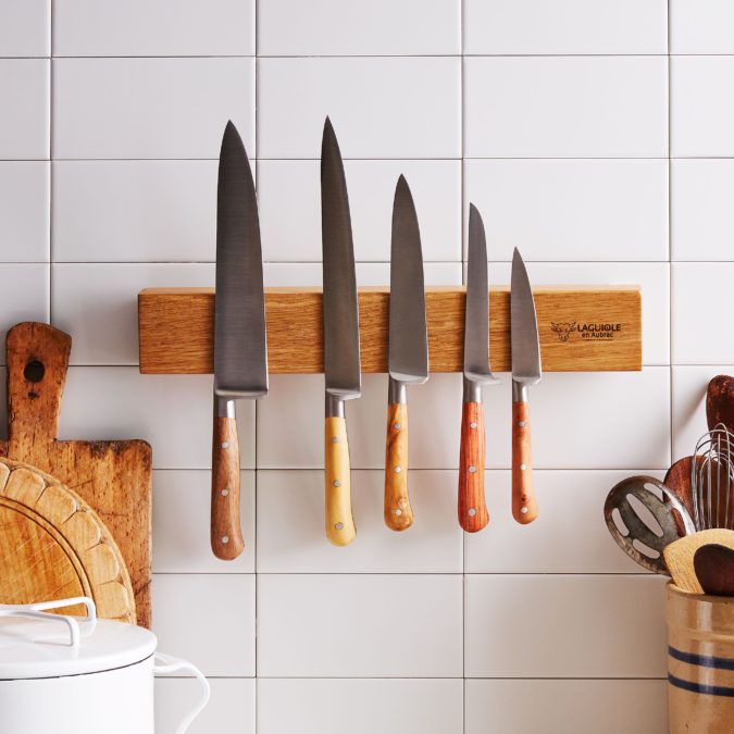 Knife bar 100+ Smartest Storage Ideas for Small Kitchens - 45