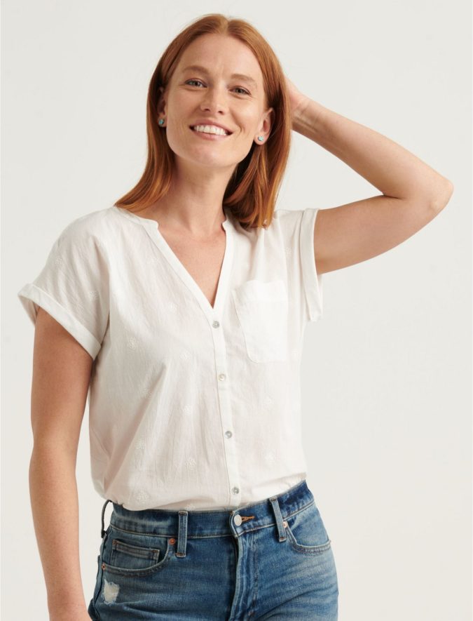 115+ Elegant Work Outfit Ideas for Plus Size Ladies 3 Knit Combo Shirt. 115+ Elegant Work Outfit Ideas for Plus Size Ladies - 3