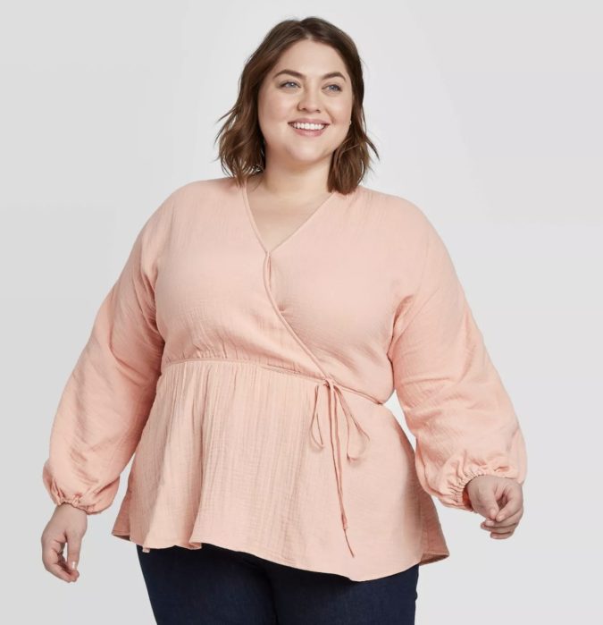 115+ Elegant Work Outfit Ideas for Plus Size Ladies 2 Long sleeve blouse. 115+ Elegant Work Outfit Ideas for Plus Size Ladies - 2