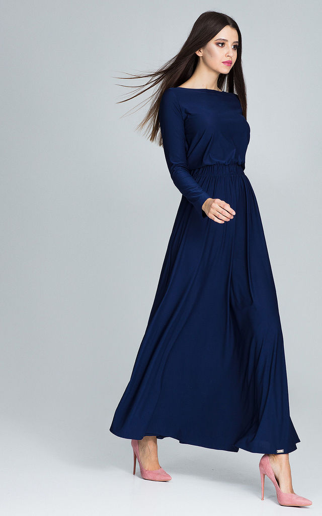 Long sleeve maxi dress 2 120 Splendid Women's Outfits for Evening Weddings - 76