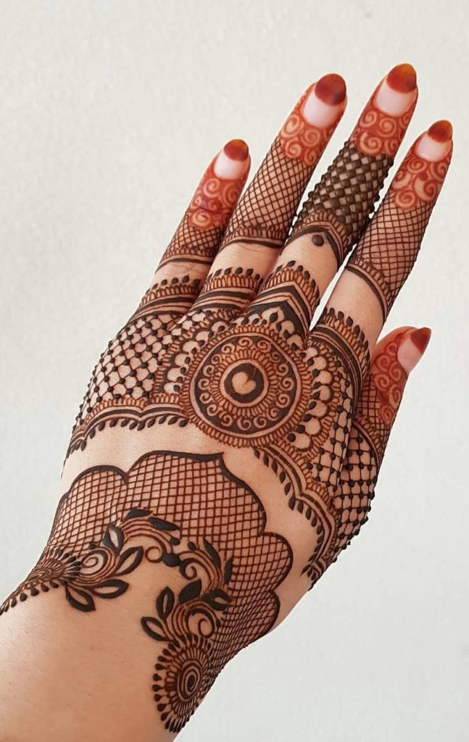 Mehndi designs. Top 10 Easiest Things to Draw - 4