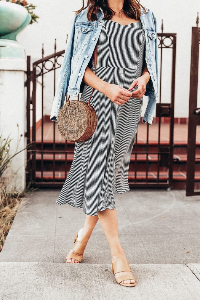 Midi dress. 140 First-Date Outfit Ideas That Make You Special - 54