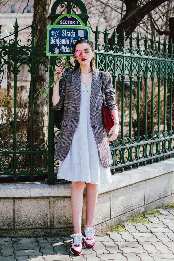 Mini dress with blazer. 4 120+ Breathtaking Birthday Party Outfits for Ladies - 4