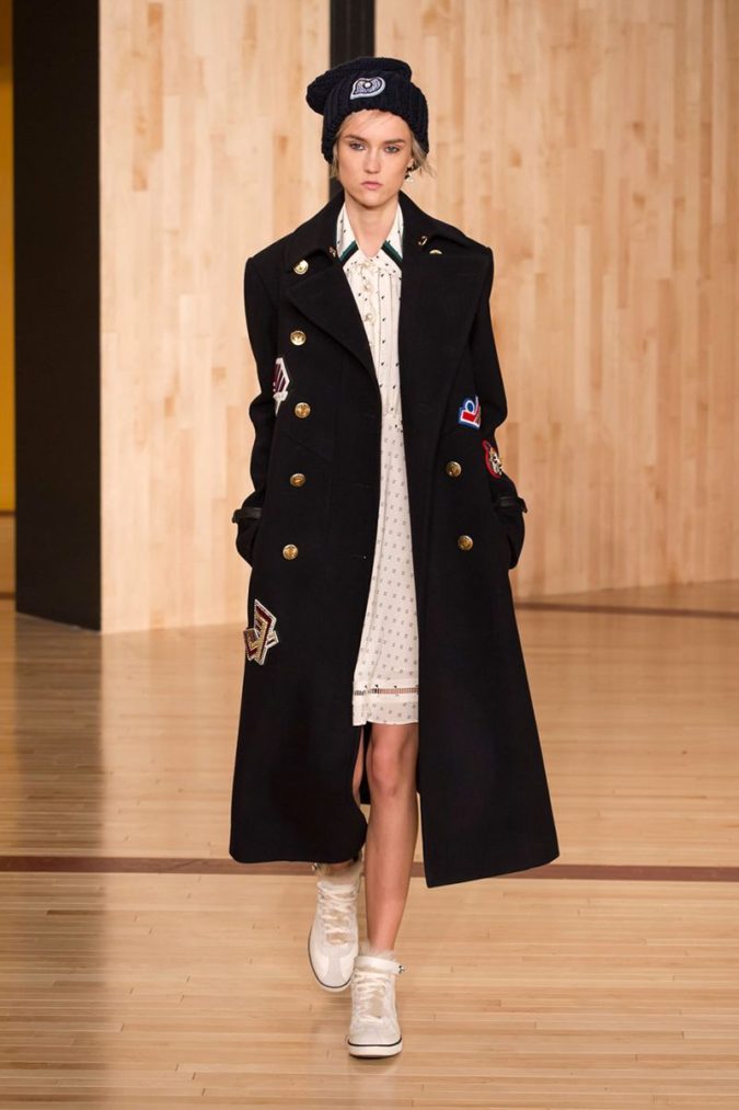 140+ Lovely Women's Outfit Ideas for Winter 22 Navy overcoats.. 140+ Lovely Women's Outfit Ideas for Winter - 22