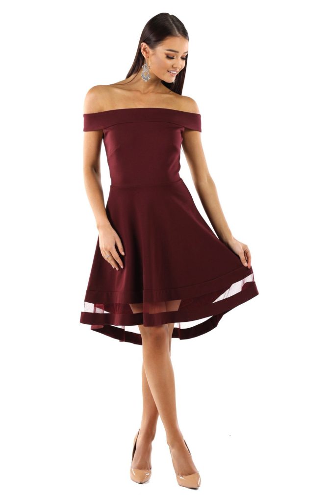 Off shoulder dress . 2 120+ Breathtaking Birthday Party Outfits for Ladies - 45