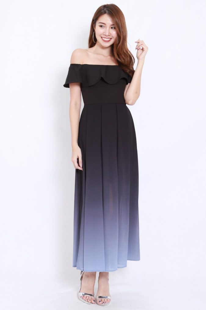 Off shoulder dress 1 1 120+ Breathtaking Birthday Party Outfits for Ladies - 47