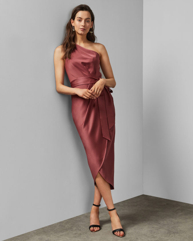 One shoulder dress. 2 120+ Breathtaking Birthday Party Outfits for Ladies - 52
