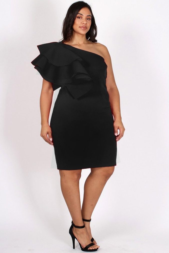 One shoulder dress.. 120+ Breathtaking Birthday Party Outfits for Ladies - 53