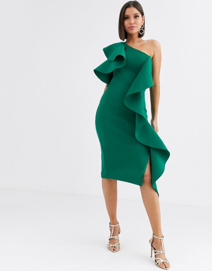 One shoulder dress... 120+ Breathtaking Birthday Party Outfits for Ladies - 51