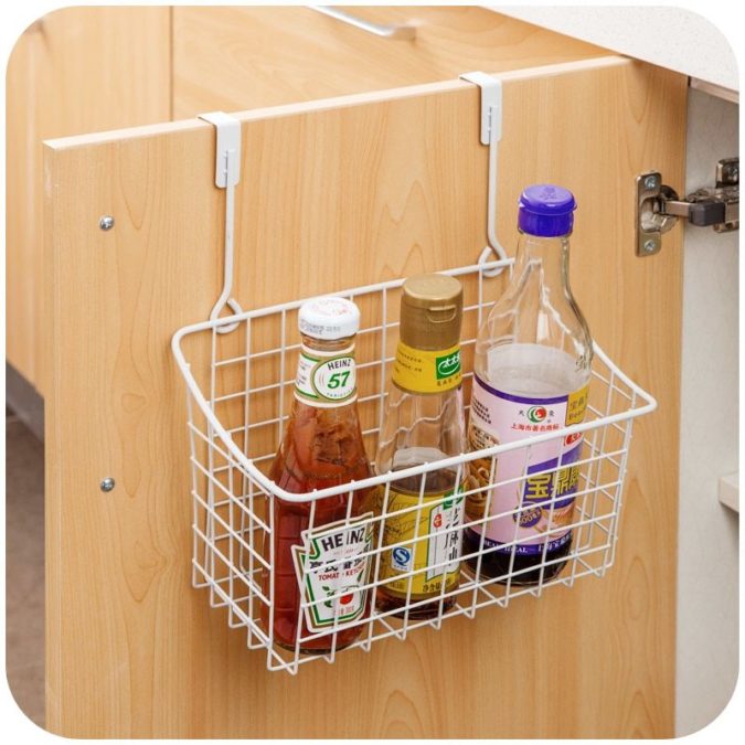 Over-cabinet-storage-organizer.-675x675 100+ Smartest Storage Ideas for Small Kitchens in 2022