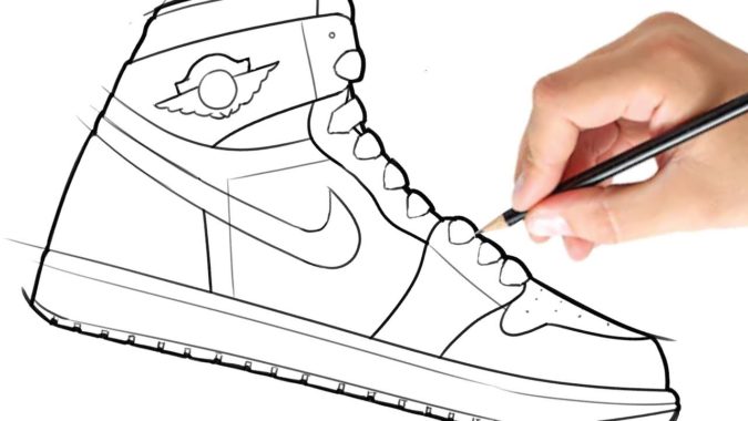 Shoe Top 10 Coolest Unique Drawing Ideas for Teens - 1