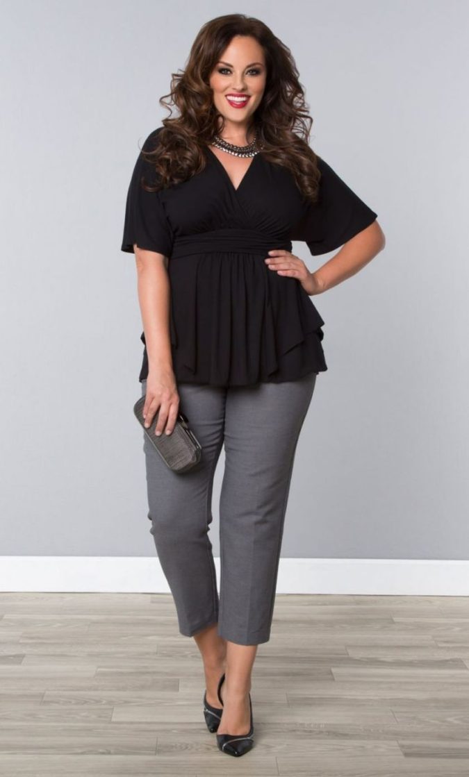 115+ Elegant Work Outfit Ideas for Plus Size Ladies 4 Simple and elegant. 115+ Elegant Work Outfit Ideas for Plus Size Ladies - 4