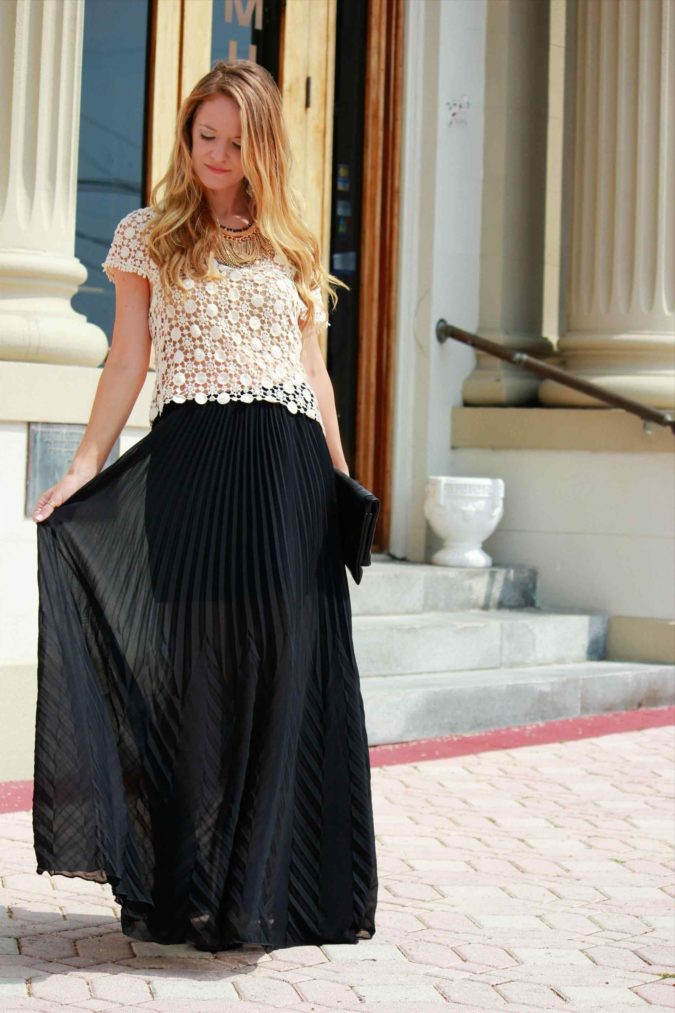 120+ Breathtaking Birthday Party Outfits for Ladies 46 Skirt and blouse. 3 120+ Breathtaking Birthday Party Outfits for Ladies - 46