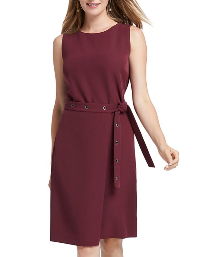 120+ Breathtaking Birthday Party Outfits for Ladies 5 Sleeveless belted dress 2 120+ Breathtaking Birthday Party Outfits for Ladies - 5