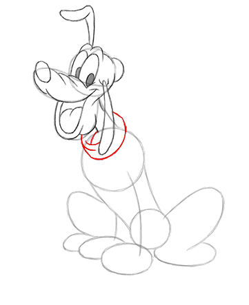 Step-14 How to Draw Disney Characters Step By Step