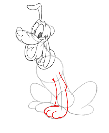 Step-15 How to Draw Disney Characters Step By Step