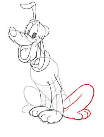 Step 17 How to Draw Disney Characters Step By Step - 17