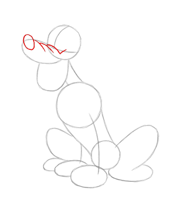 Step-8 How to Draw Disney Characters Step By Step