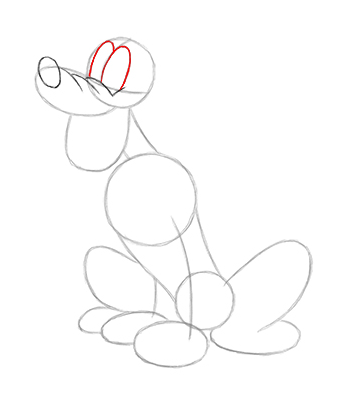 Step-9 How to Draw Disney Characters Step By Step
