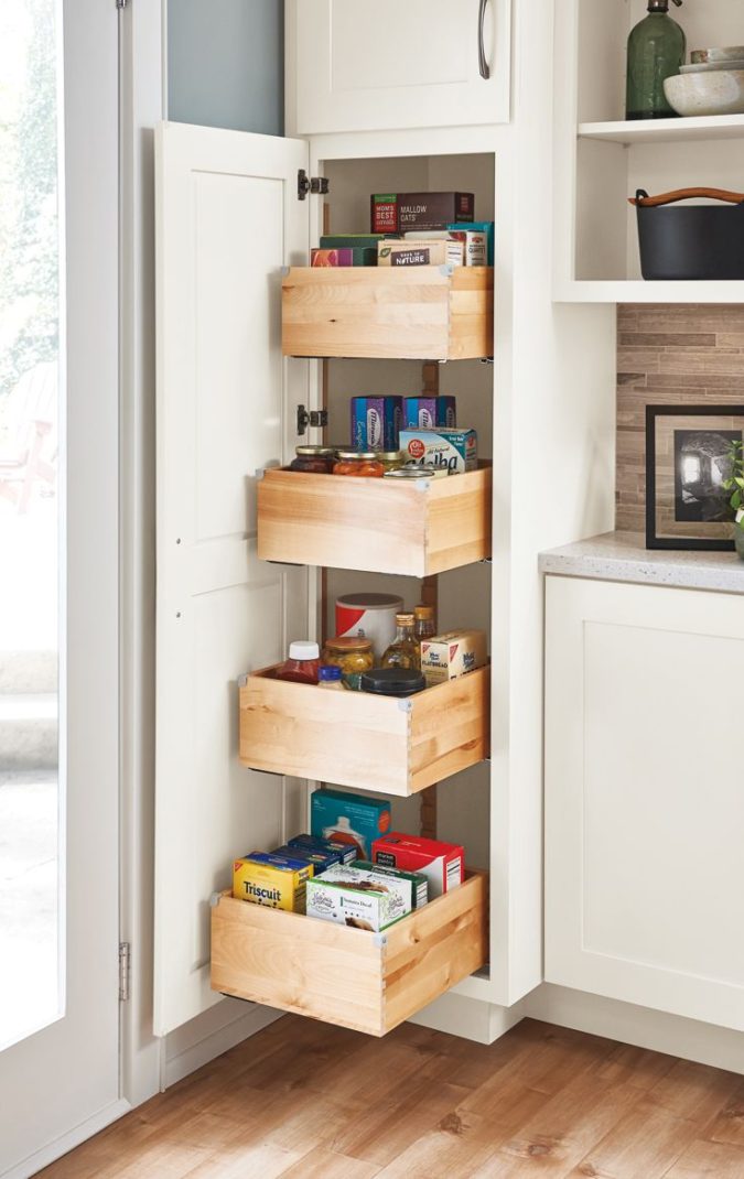 Storing-everything.-675x1070 100+ Smartest Storage Ideas for Small Kitchens in 2022