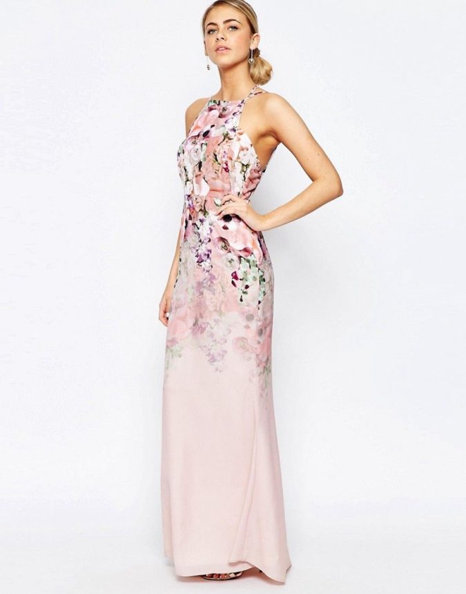 The rose design dress 2 120 Splendid Women's Outfits for Evening Weddings - 4