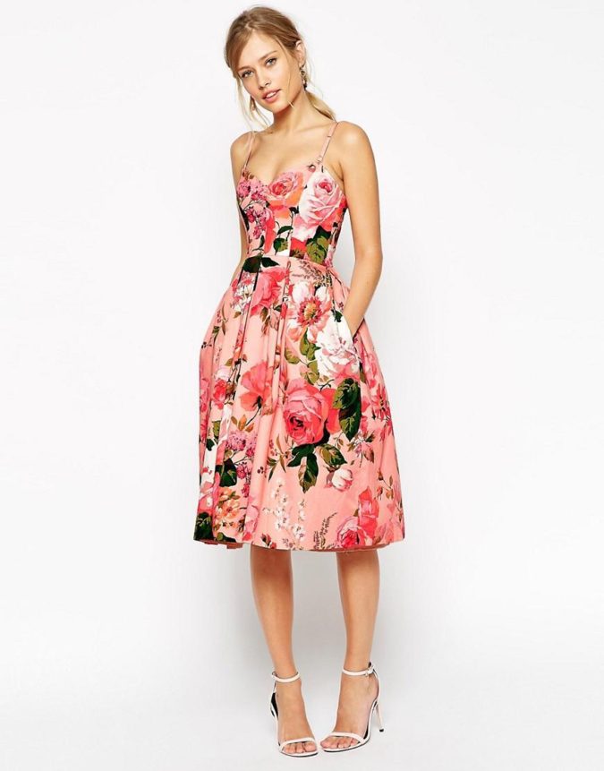 The rose design dress 120 Splendid Women's Outfits for Evening Weddings - 3