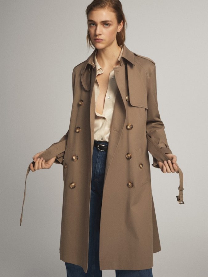 Trench coat 2 140+ Lovely Women's Outfit Ideas for Winter - 28