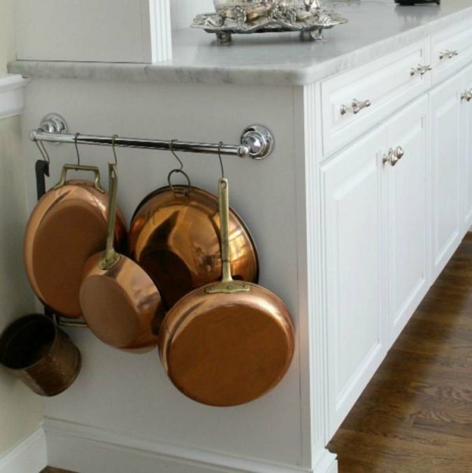 Using forgotten space. 100+ Smartest Storage Ideas for Small Kitchens - 78