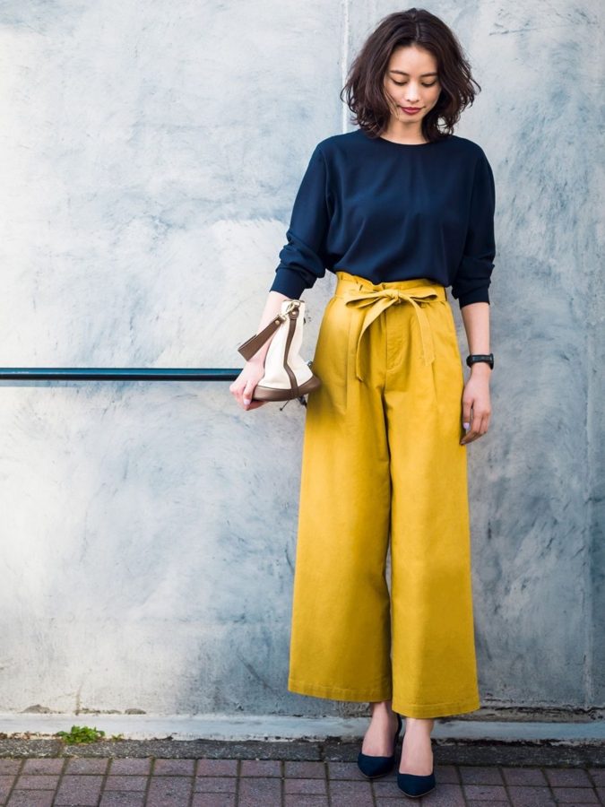 Wide leg pants. 140 First-Date Outfit Ideas That Make You Special - 65