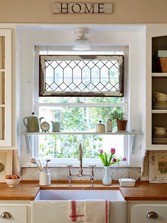 Window storage strategy 100+ Smartest Storage Ideas for Small Kitchens - 60