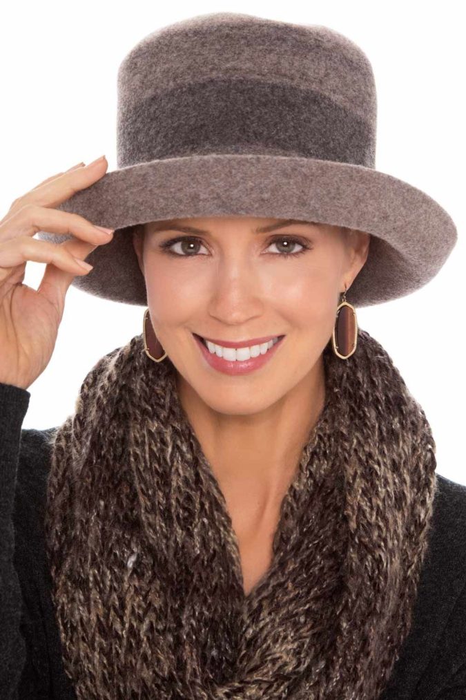 Winter hats . 140+ Lovely Women's Outfit Ideas for Winter - 54