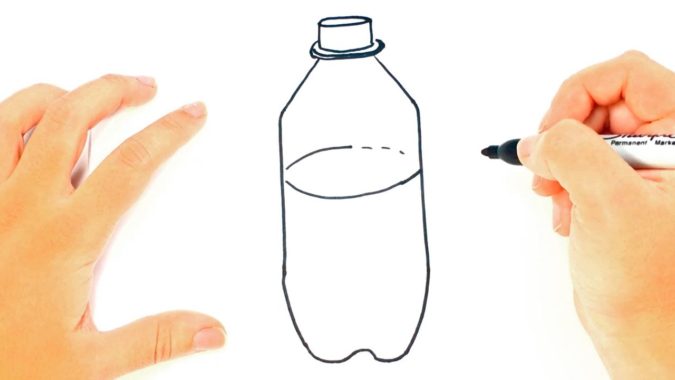 bottle Top 10 Coolest Unique Drawing Ideas for Teens - 21